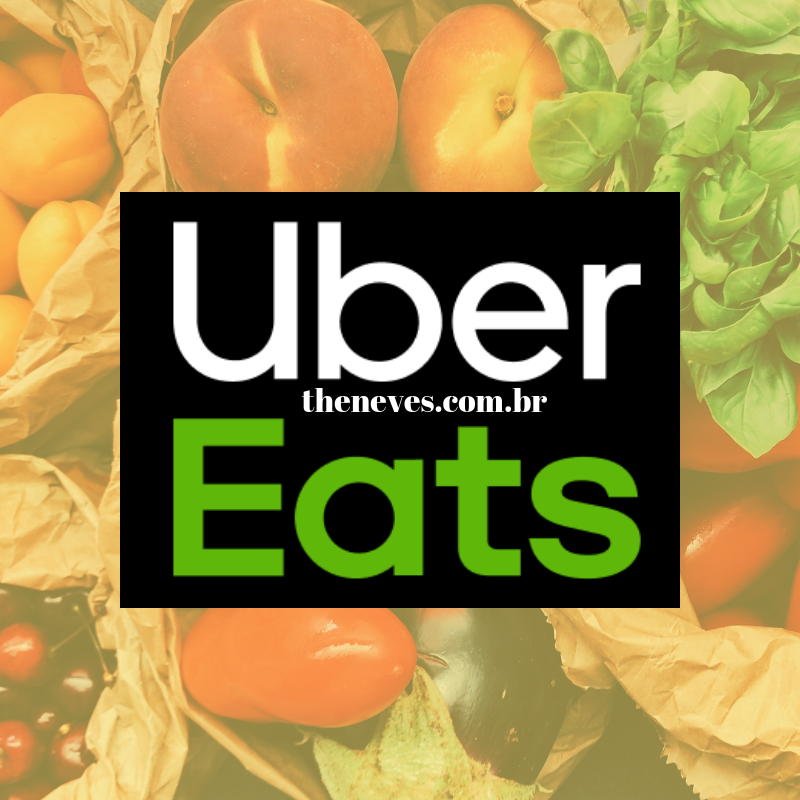 Imagem com logo do UBER EATS