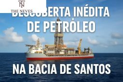 Descoberta inédita de petróleo na Bacia de Santos